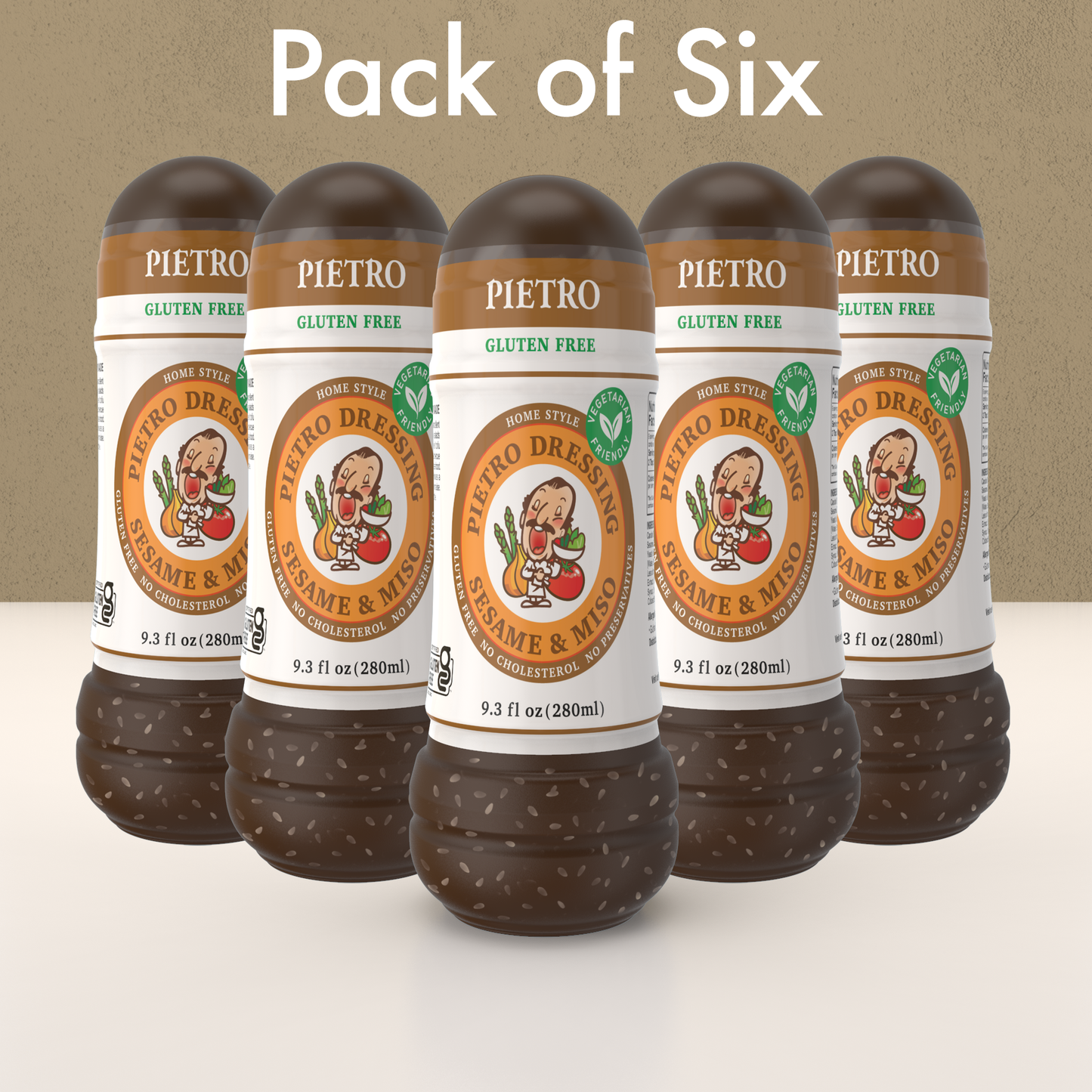 Sesame & Miso (Pack of 6)